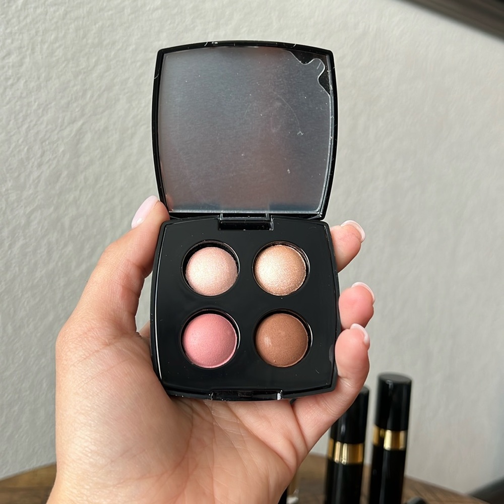 Laura Geller - Baked Eye Shadow Quad - Pink Buttercream Palette